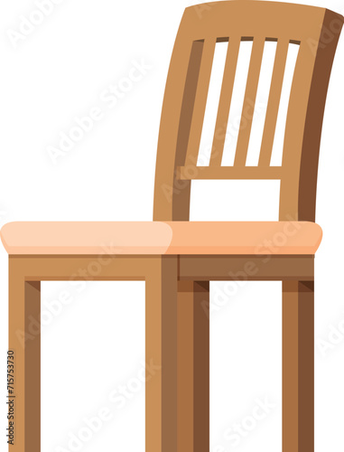 Area sitting chair icon cartoon vector. Sofa comfort. Lounge workspace