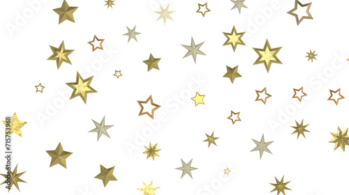 Christmas Star Plummet: Astonishing 3D Illustration Depicting Falling Holiday Stardust © vegefox.com
