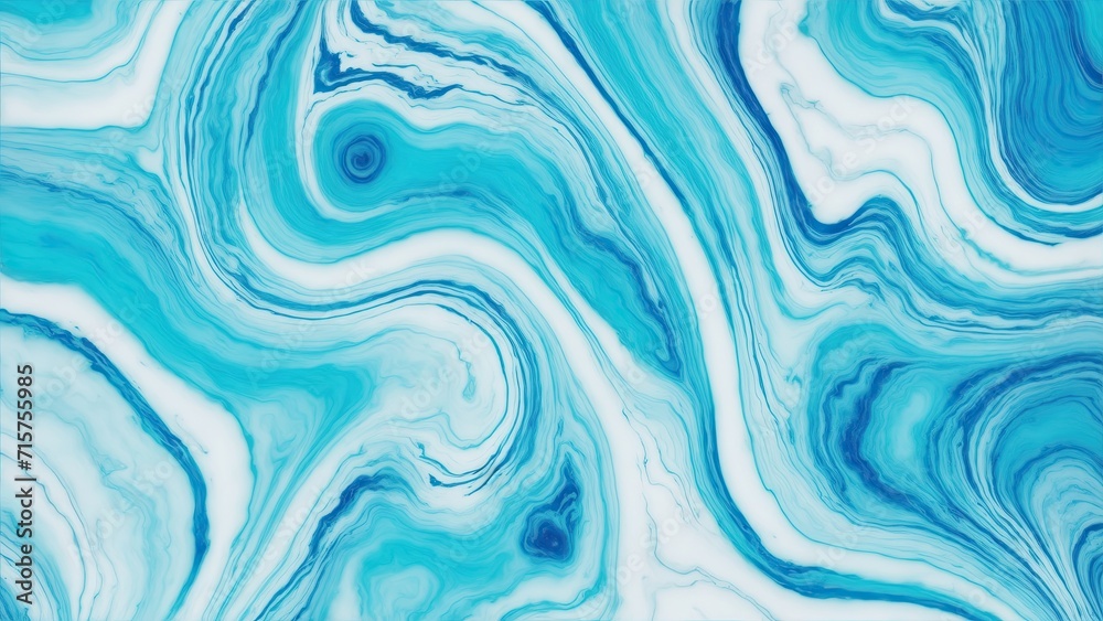 Cyan marble pattern texture abstract background Cyan marble pattern texture abstract background