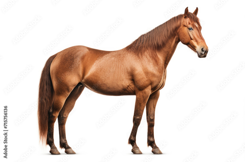 isolated horse animal concept