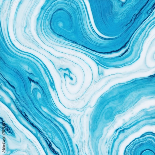 Cyan marble pattern texture abstract background