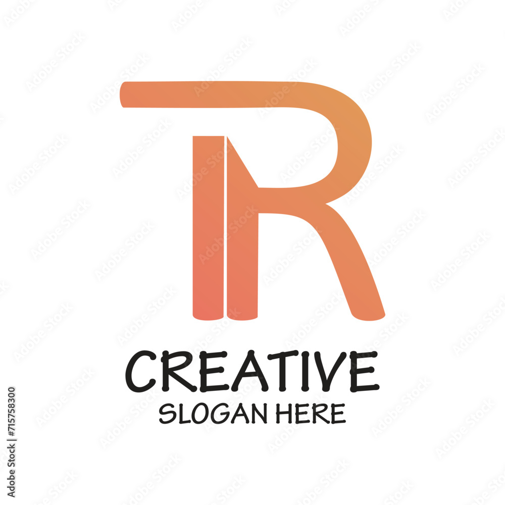 Letter logo design simple concept Premium Vector Letter logo design simple concept Premium Vector