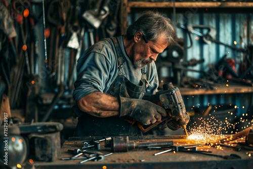 Welder in Action