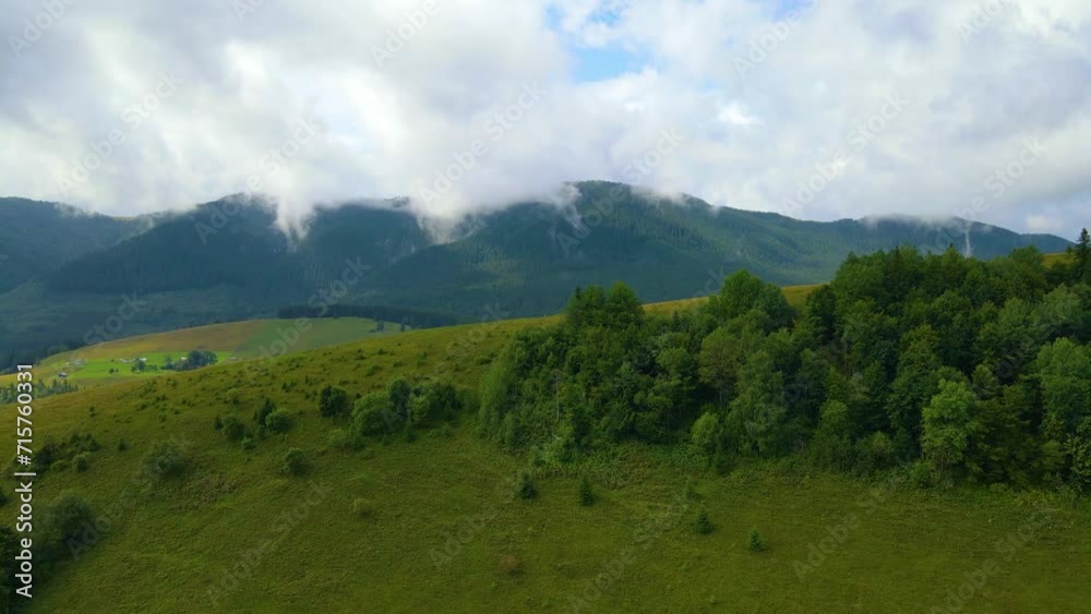 Schwarzwald mountain range in Baden-Württemberg in the southwest of modern Germany Aerial view Drone Schwarzwald mountain range in Baden-Württemberg in the southwest of modern Germany Aerial view Drone
