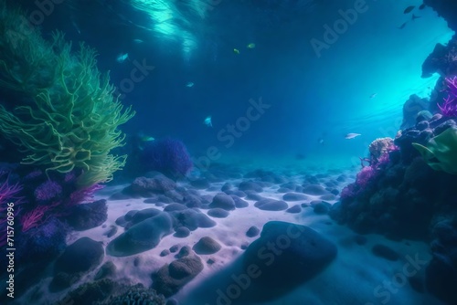 Eerie underwater phenomena in an alien world