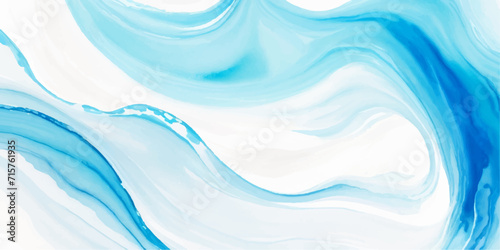 abstract soft blue and white abstract water color ocean wave texture background. Banner Graphic Resource as background for ocean wave and water wave abstract graphics