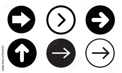 white background arrow icon design