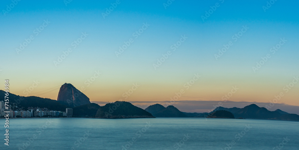Serene Rio de Janeiro Dusk Panorama with Silky Water