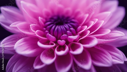 purple dahlia petals macro  floral abstract background. Close up of flower dahlia for background