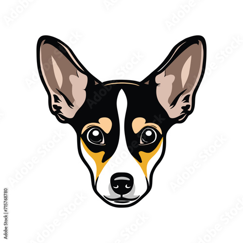 Rat�Terrier graphic vector EPS