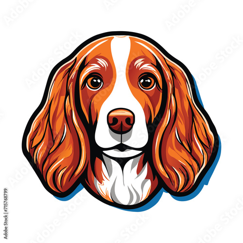 Setter graphic vector EPS
