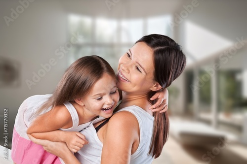 Lovely happy mother and child playing together © BillionPhotos.com
