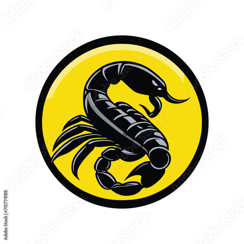 Scorpion graphic vector EPS