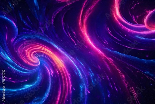 Cosmic swirls in an alien sky
