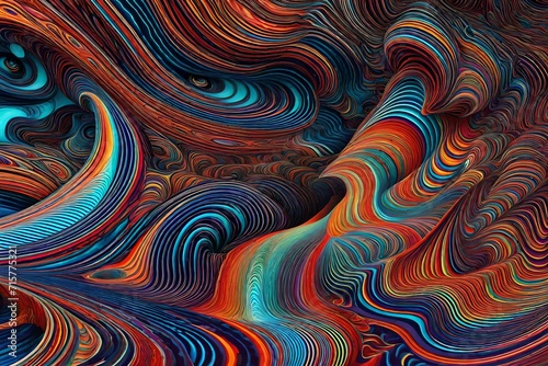 Psychedelic waves in a parallel dimension
