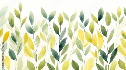 seamless background picture with leaf pattern  leaves  trees  tree branches