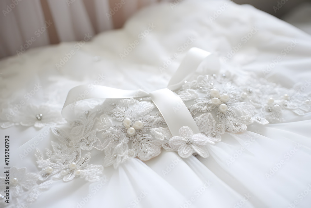 White lace wedding garter White lace wedding garter