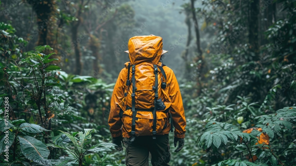 Vigilant Wildlife Ranger on Patrol: Guarding Endangered Species in a Dense Forest to Thwart Poaching Activities