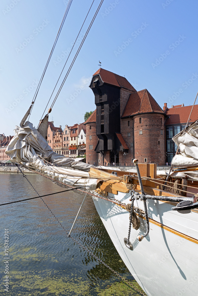 Altstadt von Danzig in Polen