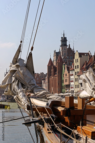 Altstadt von Danzig in Polen