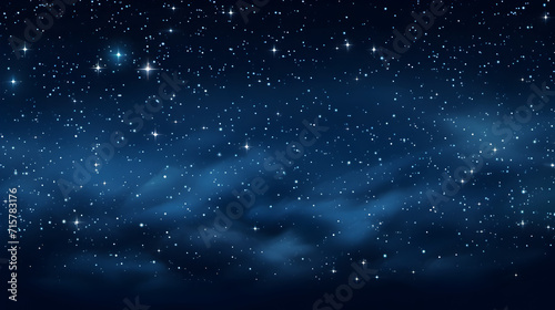 Space background with realistic nebula stardust shining star galaxy universe starry night sky vector 