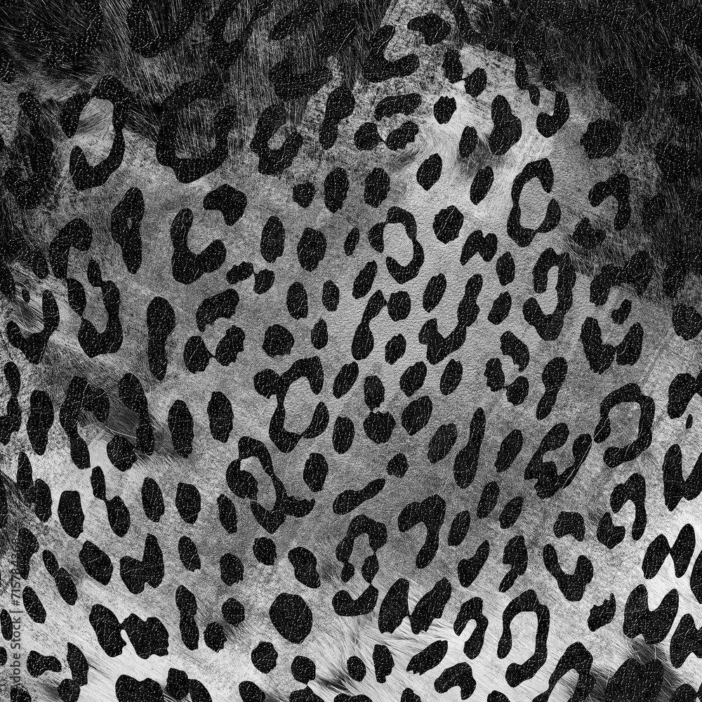 Monochromatic African background. Safari backdrop with leopard skin prints. Scrapbook paper design universal use Monochromatic African background. Safari backdrop with leopard skin prints. Scrapbook paper design universal use