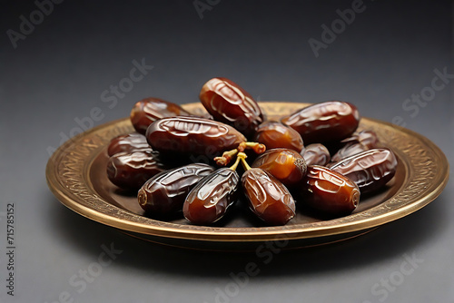 dates on a plate