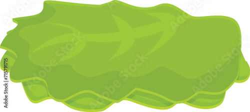 Salad burger food icon cartoon vector. Smash triple slice. Protein pork