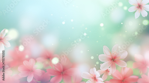 Spring Flowers Bokeh Background HD Wallpapers 4k © Valeriia