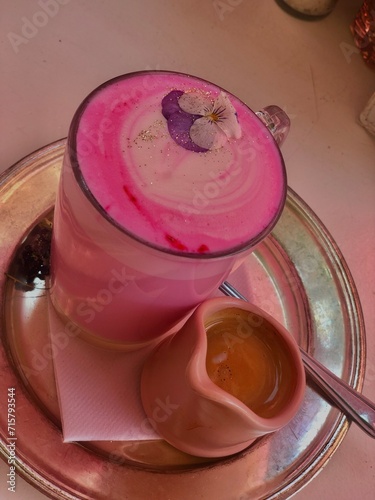 Foto pink drink