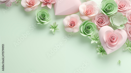 Spring Flowers and Hearts Bokeh Background HD Wallpapers 4k