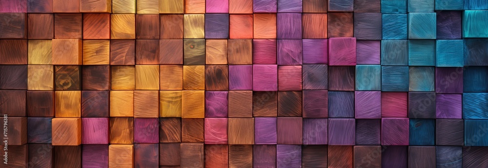 abstract block stack wooden 3d cubes, colorful wood texture for backdrop abstract block stack wooden 3d cubes, colorful wood texture for backdrop