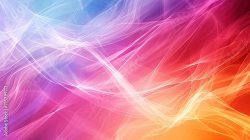 An abstract background with cool colors in lines