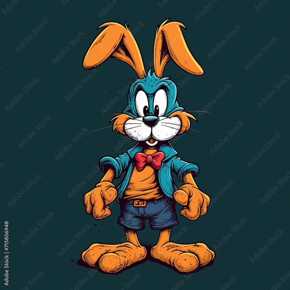 bunny with a carrot bunny with a carrot