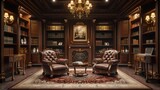 Executive Suites: Leather Chairs and Bookshelves and conceptual metaphors of Leadership and Prestige
