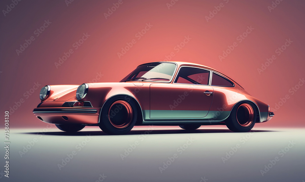 Naklejka premium CLASSIC FUTURISTIC CARS