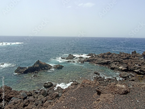 Fotografía Playa Puerto Santiago, Tenerife, Islas Canarias, España