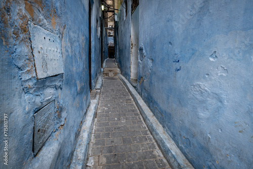 callejon estrecho, Fez , Marruecos, Africa photo