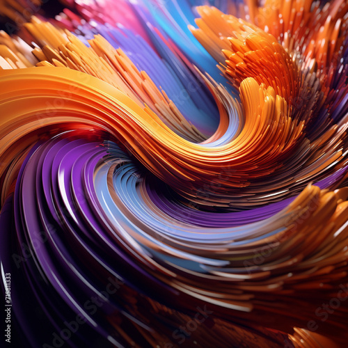 abstract fractal background