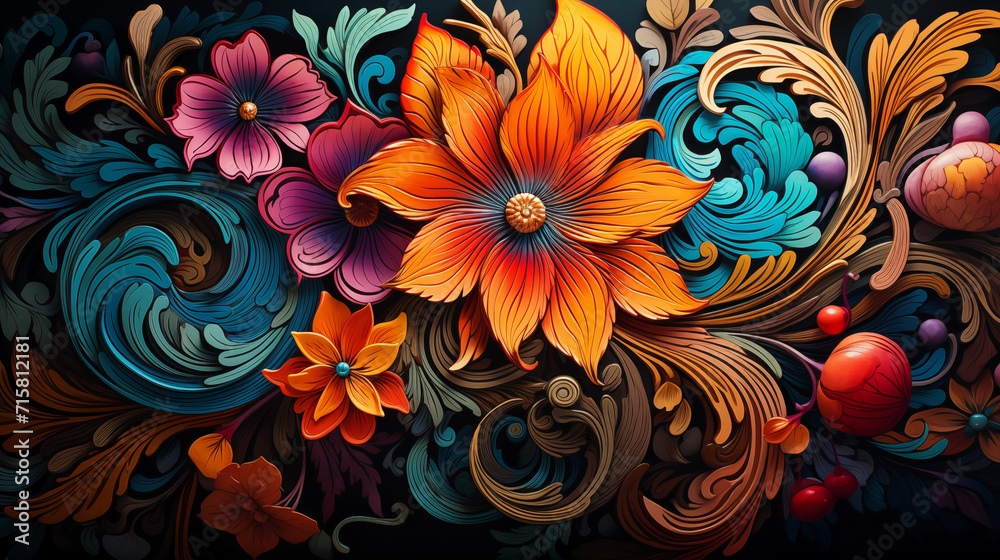 Mandala floral Art design Mandala floral Art design