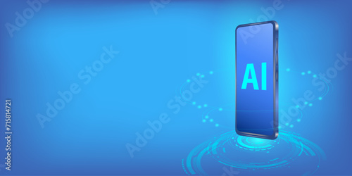Mobile chatbot. Chat assistant with artificial intelligence. An AI chatbot based on artificial intelligence and neural networks.