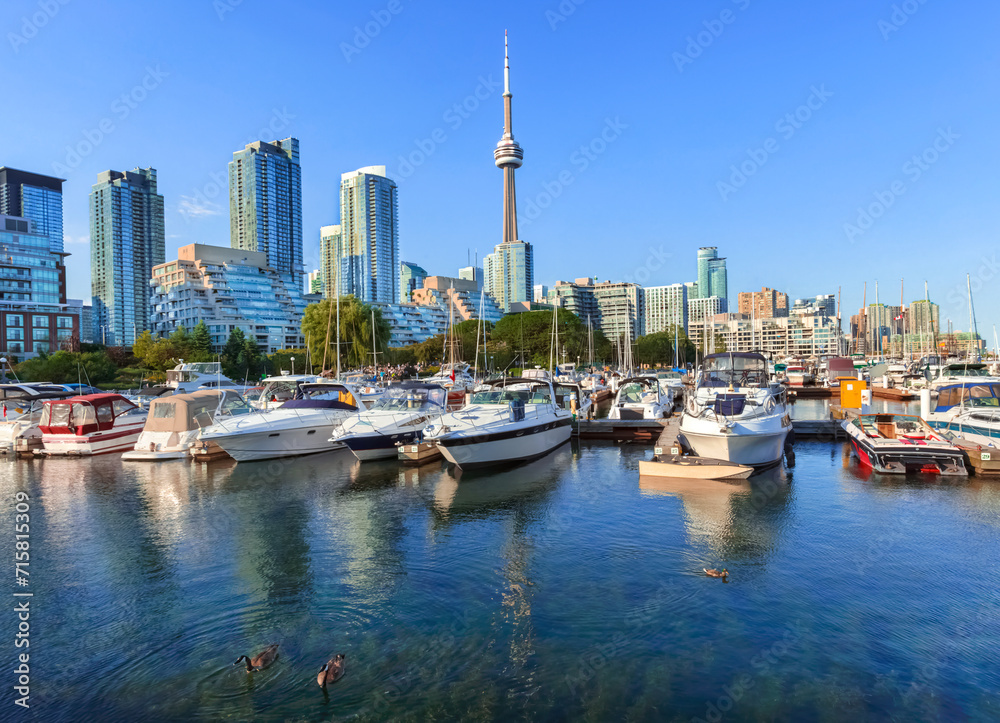 Toronto skyline from Harbourfront