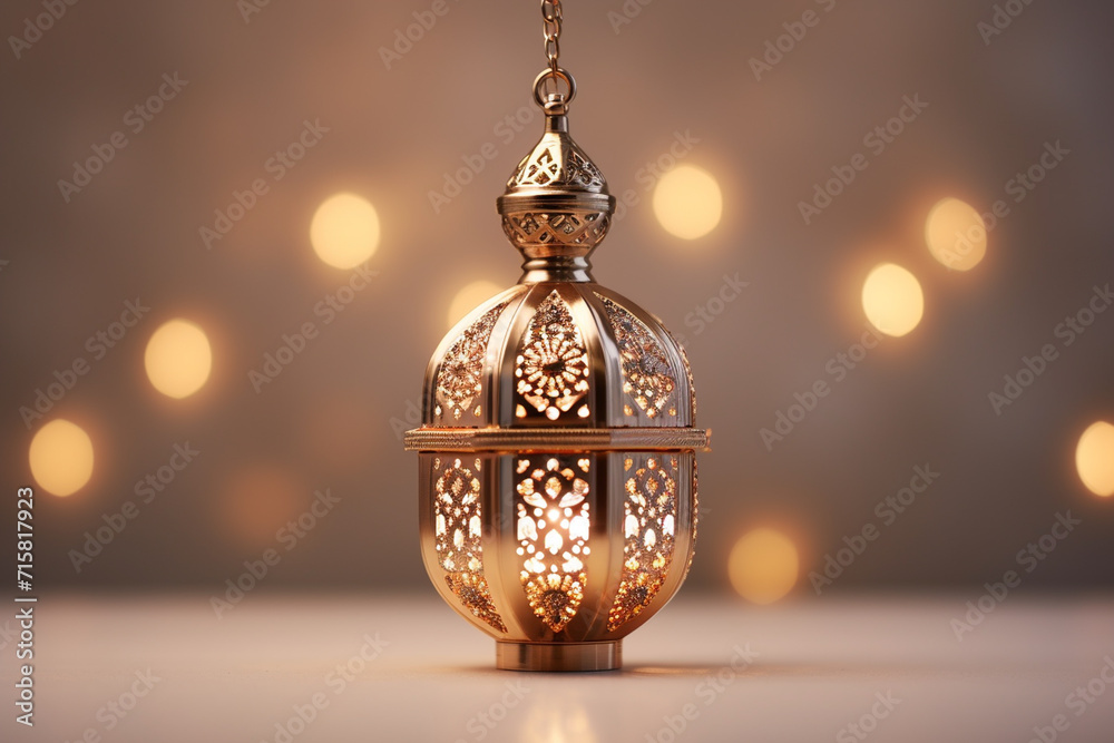 Lantern on dark background. Ramadan Kareem concept. Arabic lantern. Lantern on dark background. Ramadan Kareem concept. Arabic lantern.