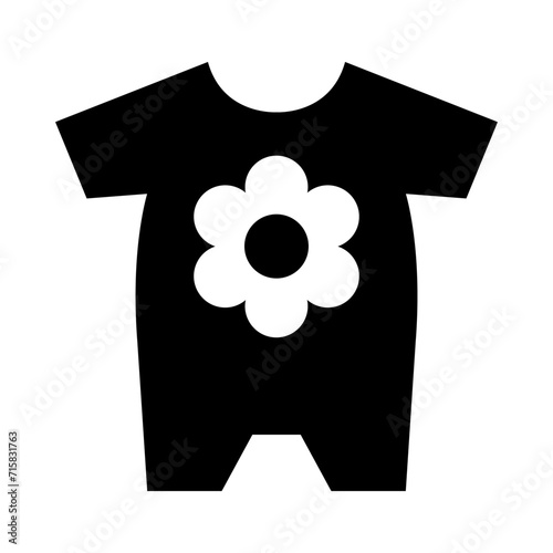 Baby bodysuit icon
