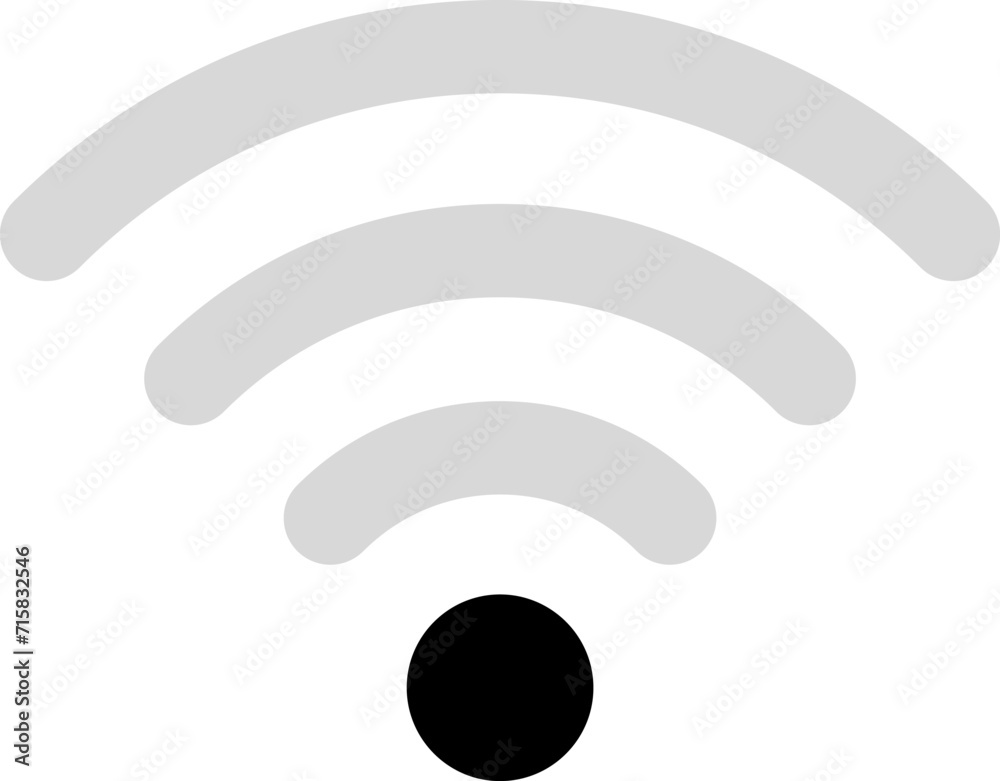 Wifi Signal Icon. Wireless internet symbol. Wifi Signal Icon. Wireless internet symbol.