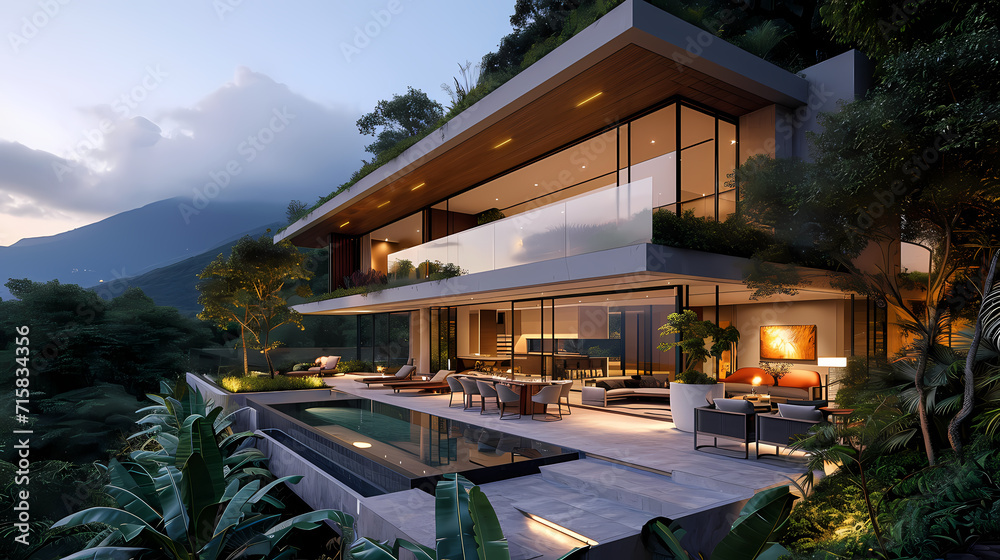 Fototapeta premium house in thailand
