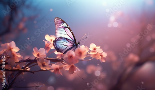 butterfly on flower © Andrii