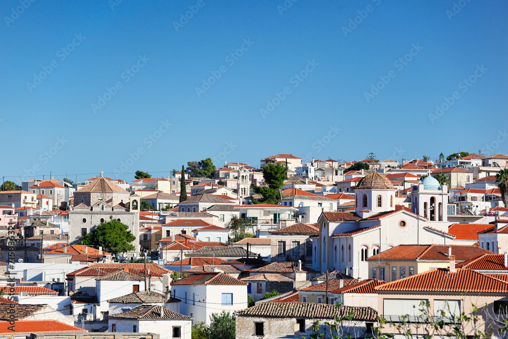The town Kranidi of Argolida in Peloponnese, Greece