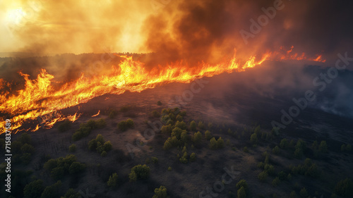 Fighting fires caused by extreme heat, climate change, ai generative