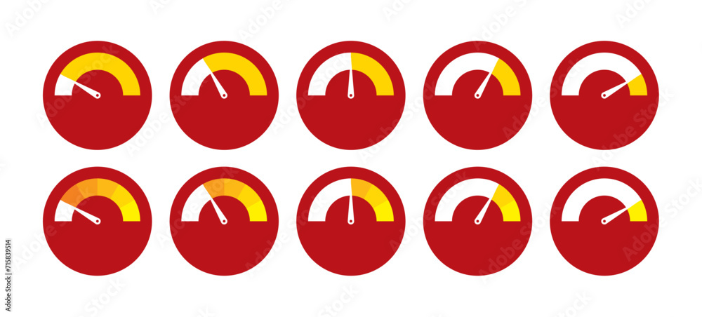 brown and orange speedometer set. ten step simple speedometer brown and orange speedometer set. ten step simple speedometer